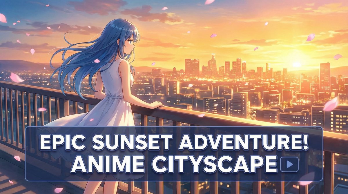 高清3D动漫原创动漫-黄昏城市物语